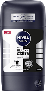 Antitranspirant Deostick Black & White Invisible Original NIVEA MEN