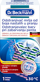 Odstranjevalec barv pri zabarvanju perila Dr.Beckmann