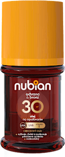 olej na opalování SPF30 NUBIAN