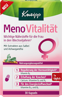 Meno Vitalität Kapseln 30 St Kneipp