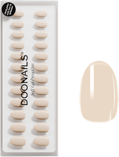 Künstliche Nägel Press Ons Short Round Vanilla Doonails