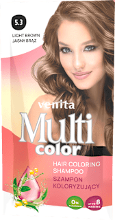 Szampon koloryzujący jasny brąz 5.3 Multi Color Venita