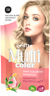Szampon koloryzujący naturalny blond 7.0 Multi Color Venita