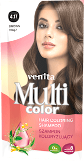 Szampon koloryzujący brąz 4.17 Multi Color Venita