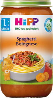 Spaghetti Bolognese BIO, po 1. roku HiPP