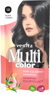 Szampon koloryzujący czarny 1.0 Multi Color Venita