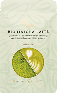 Bio matcha latte por Prana