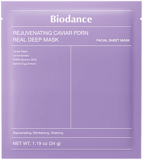 hydrogelová pleťová maska Rejuvenating Caviar PDRN Biodance