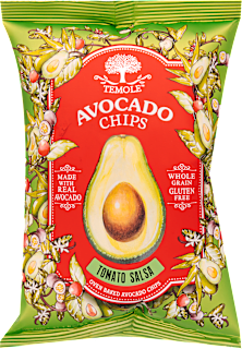 Avokádó chips, paradicsomos salsa ízű TEMOLE
