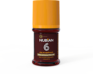 olej na opalování SPF6 NUBIAN