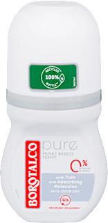 Dezodorant roll-on Pure Musky Breeze Scent Borotalco