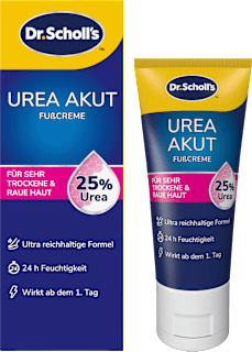 Fußcreme Urea Akut Scholl