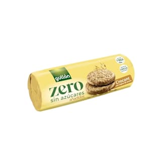 Biscuiți crocanti cu făină integrală și fulgi de ovaz fără zahăr adăugat Gullon