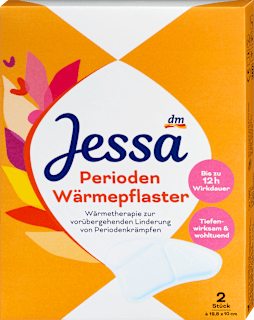 menstruační hřejivá náplast na zmírnění křečí Jessa