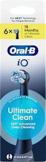 Náhradné čistiace hlavice iO Ultimate Clean, čierne Oral-B