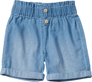 Shorts aus Denim mit Holzknöpfen, blau, Gr. 104 ALANA