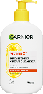 Rozjasňujúci čistiaci pleťový krém Vitamin C* GARNIER SKIN NATURALS