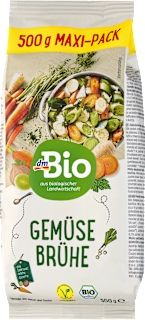 Bio zrnata jušna osnova z 20 % zelenjave, MAXI pakiranje dmBio