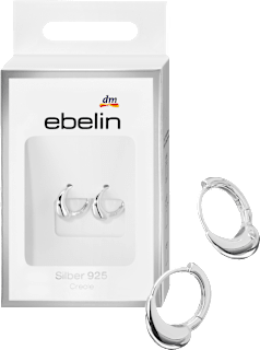 Creolen 925 Silber Tropfenform ebelin