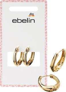 Creolen Gold-Optik ebelin