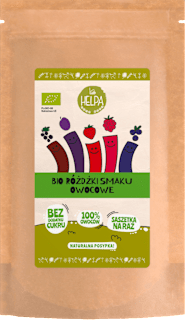 Różdżki smaku owocowe BIO  Helpa