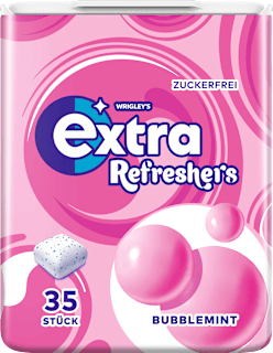 Kaugummi, Refreshers Bubblemint, zuckerfrei EXTRA