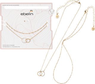Halsketten Gold-Optik ebelin
