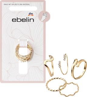 Ringe Gold-Optik ebelin
