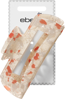 Haarklammer mit Cut-Out, marmoriert ebelin