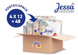 Pants Inkontinenz Super Gr. L Vorteilspack (4x12 St) Jessa DISKRET