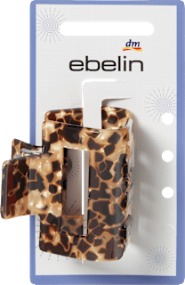Haarklammer mit Cut-Out, Leo-Optik ebelin