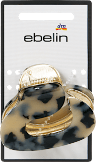 Haarklammer mit Metall, T-Shell, 1 St