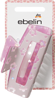 Haarklammer Cut-Out mit Blumen, flieder ebelin