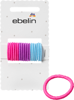 Haargummis mini, bunt ebelin