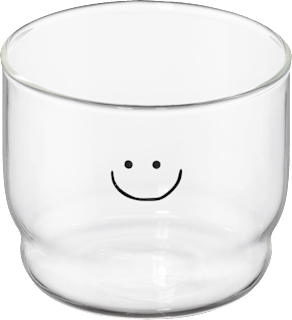 Trinkglas Smiley (300 ml)  dm home