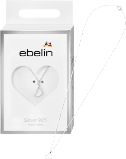 Halskette 925 Silber Herz ebelin