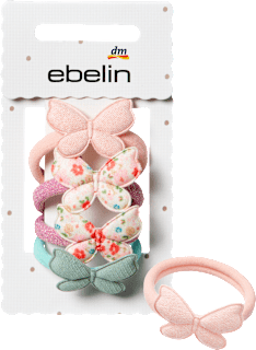 Haargummis mit Schmetterlingen  ebelin