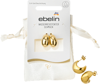 Creolen wasserfest, Gold-Optik ebelin
