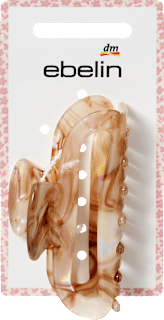 Haarklammer marmoriert ebelin