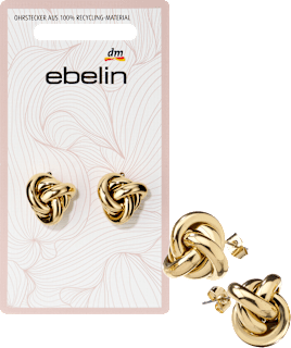 Ohrstecker Knoten, Gold-Optik ebelin