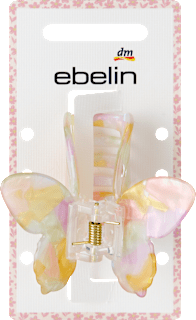 Haarklammer Schmetterling, bunt ebelin