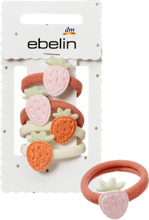 Haargummis mit Erdbeeren ebelin