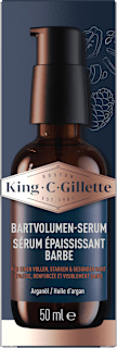 Bartvolumen Serum King. C. Gillette