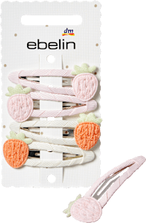 Haarclips Erdbeeren ebelin