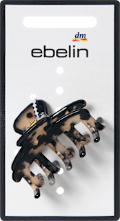 Haarklammer Leo-Optik, klein ebelin