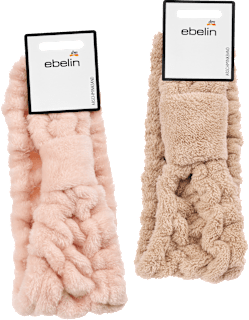 Haarband rosa/beige ebelin