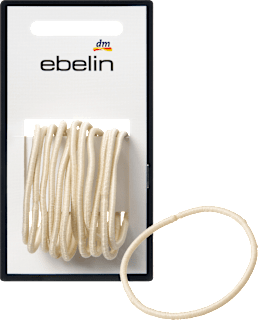 Haargummis dünn, blond  ebelin