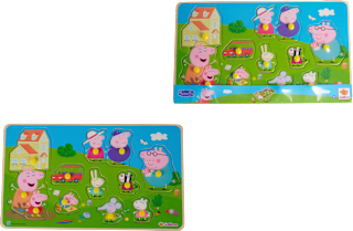 Steckpuzzle Peppa Pig  Eichhorn