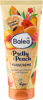 Lábápoló krém, Pretty Peach Balea