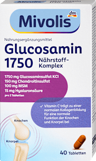 Glucozamină 1750 – Complex nutritiv Mivolis